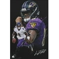 thumbnail image 2 of American Football Sports Ravens Poster For Kids Fun Teen Birthday Christmas Gifts Lamar Jackson Rugby Star Posters Frames Canvas Wall Art Print Picture For Home Room Decor, 2 of 6