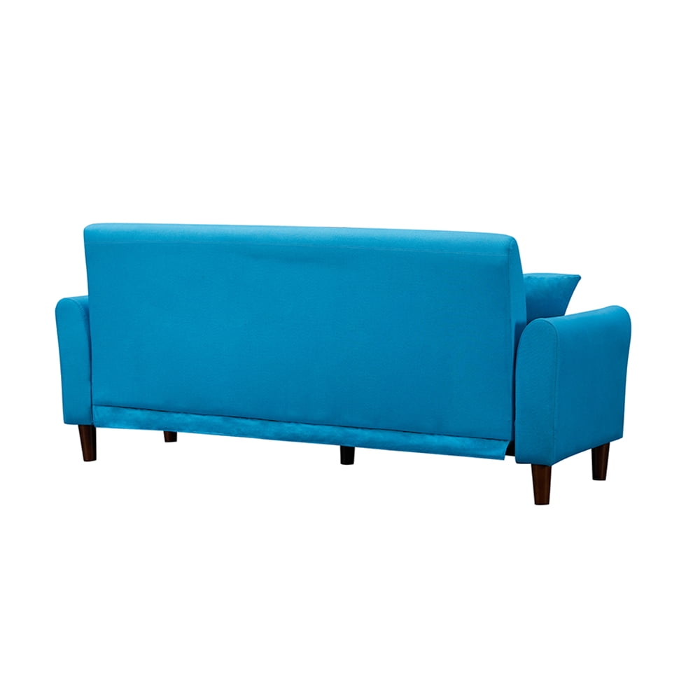Kepooman Modern 3-Seater Tufted Loveseat Sofa for Living Room Bedroom Office, Blue Kepooman Modern 3-Seater Tufted Loveseat Sofa for Living Room Bedroom Office, Blue