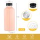 thumbnail image 4 of Botellas de jugo de plástico Dabacc de 12 oz/350 ml (45 piezas) con tapas, 4 of 7