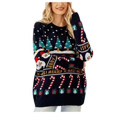 Jade by Jane Fa-La-La Checkered Holiday Sweater