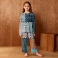 thumbnail image 1 of LIJCC Kids' Color Your Own Christmas Set Long Sleeve Two Piece With Holiday Designs For Coloring Activity (Multi Pattern), 1 of 3