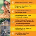 MICROBELIFT Chicken Coop Cleaner and Odor Eliminator, Turns Chicken