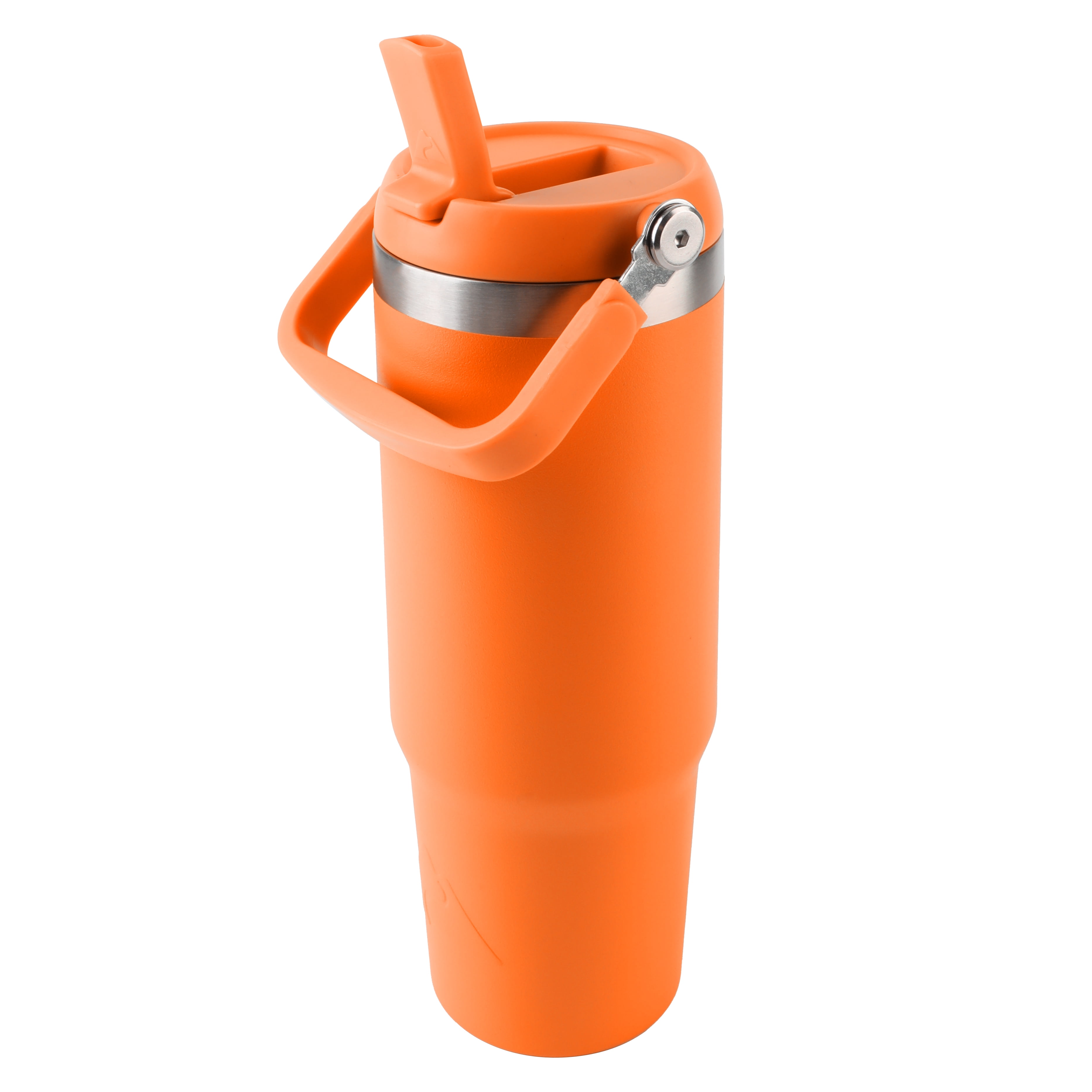 Ozark Trail 30 oz Stainless Steel Insulated Swivel Tailgating Tumbler, Orange