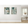 thumbnail image 7 of Kate and Laurel Sylvie Color Exploration II Framed Canvas Wall Art by Amy Lighthall, 28x38 Gray, Modern Abstract Soft Watercolor Art for Wall, 7 of 7
