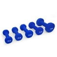 thumbnail image 6 of Hexagon Neoprene Coated Dumbbell Hand Weight， Anti-Slip, Multiple Weight Options, 6 of 6