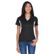 thumbnail image 1 of Polo de mujer en micropiqué con bloques laterales NEGRO/ BLANCO 2XL harriton M355W, 1 of 1
