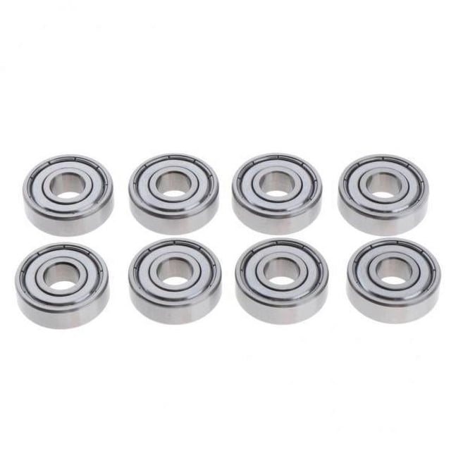 Paquete de 2-4 rodamientos de monopatín Pro de 8 piezas de acero al carbono 2 piezas
