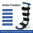 thumbnail image 6 of Walking Boot for Broken Foot Ankle Sprain, Medical Walker Boot with Compression Adjustable Straps, Cam Walker Fracture Boot for Sprained Ankle, Fracture or Achilles Surgery Recovery, 6 of 6