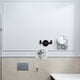 thumbnail image 4 of 2 ganchos dobles para toallas de baño, de acero inoxidable, para colgar en la pared, fáciles de instalar, para ducha y puerta de baño, 4 of 7
