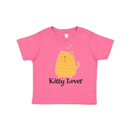 

Inktastic Kitty Lover Orange Tabby Cat Gift Toddler Toddler Girl T-Shirt