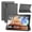 Grey, variant on For TECLAST T65 / TABWEE T60 Pro / Blackview OSCAL Pad 200 13.4-Inch Tablet Case PU scratch-resistant wear-resistant Tri-fold stand Magnetic closure Automatic sleep Slim and portable