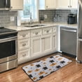 thumbnail image 2 of GZHJMY Halloween Cat and Pumpkin Kitchen Rug Mat Anti-Fatigue Comfort Floor Mat Waterproof Non Slip Washable Kitchen Rug for Kitchen Washroom Bedroom Sink 39 x 20 inch, 2 of 7