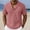 Style1-Pink mens shirts, variant on Mceream Mens Casual Henley Shirts Short Sleeve Lapel Linen Cotton Button up T-Shirt Lightweight Casual Loose Fit Tops for Beach Vacation Plus Size Beige S