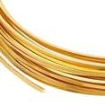 thumbnail image 3 of 20 Gauge 16 Feet Square Copper Wire Golden Brass Wire for Jewelry Beading Craft Work, 3 of 9