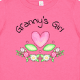 thumbnail image 4 of Inktastic Granny's Girl- heart flowers Girls Baby T-Shirt, 4 of 5