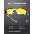 thumbnail image 7 of TINHAO Night Driving Wrap Around Glasses Fit Over Glasses for Men Women Anti Glare HD Night Vision Glasses, 7 of 7