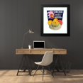 thumbnail image 4 of Anonymous 20x22 Black Modern Framed Museum Art Print Titled - Orchid Brand Florida Grapefruit Label (1930-1950), 4 of 5