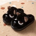 thumbnail image 2 of SuTry Women's Plush Dog Slippers Closed Toe Cute Animal Face Soft Faux Fur Warm Winter Cozy Indoor House Shoes Non Slip Comfortable(38), 2 of 5