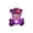 Purple-PP-home supplies, variant on ABPWLY Toys Color-Changing Glowing Bear Plush Toy - LED Light-Up Stuffed Animal for Kids Kids Games