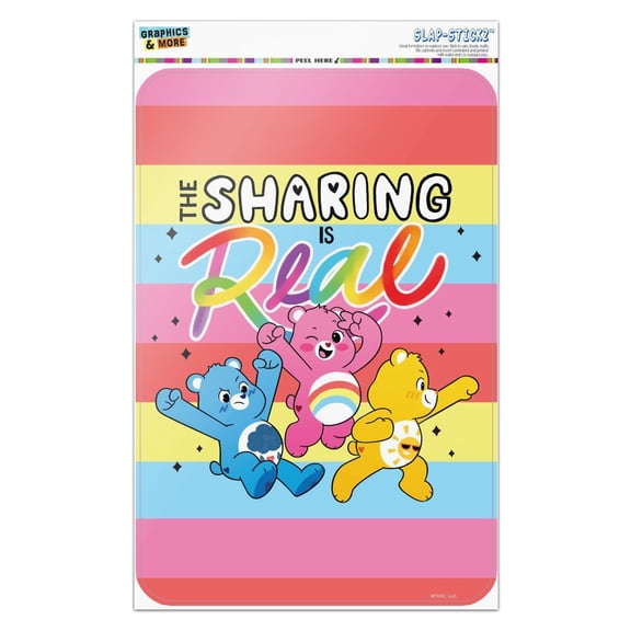Care Bears: Unlock the Magic The Sharing is Real Home Business Office Sign