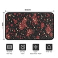 thumbnail image 5 of Happy Halloween Pumpkin Front Door Mat Anti Slip Spider Bat Doormat Funny Outdoor Inside Floor Rugs Crystal Velvet 30x17 Inches, 5 of 7