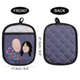thumbnail image 2 of Divertido regalo para hornear en You Mark Get Set Bake Oven Pads Porta ollas con bolsillo (¡obtén Set Bake! Color), 2 of 5