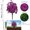 Purple, variant on Orangide Artificial Flowers Simulated Violet Field Insertion Pottery for Indoor Outdoor Courtyard Spring Summer Home Decor