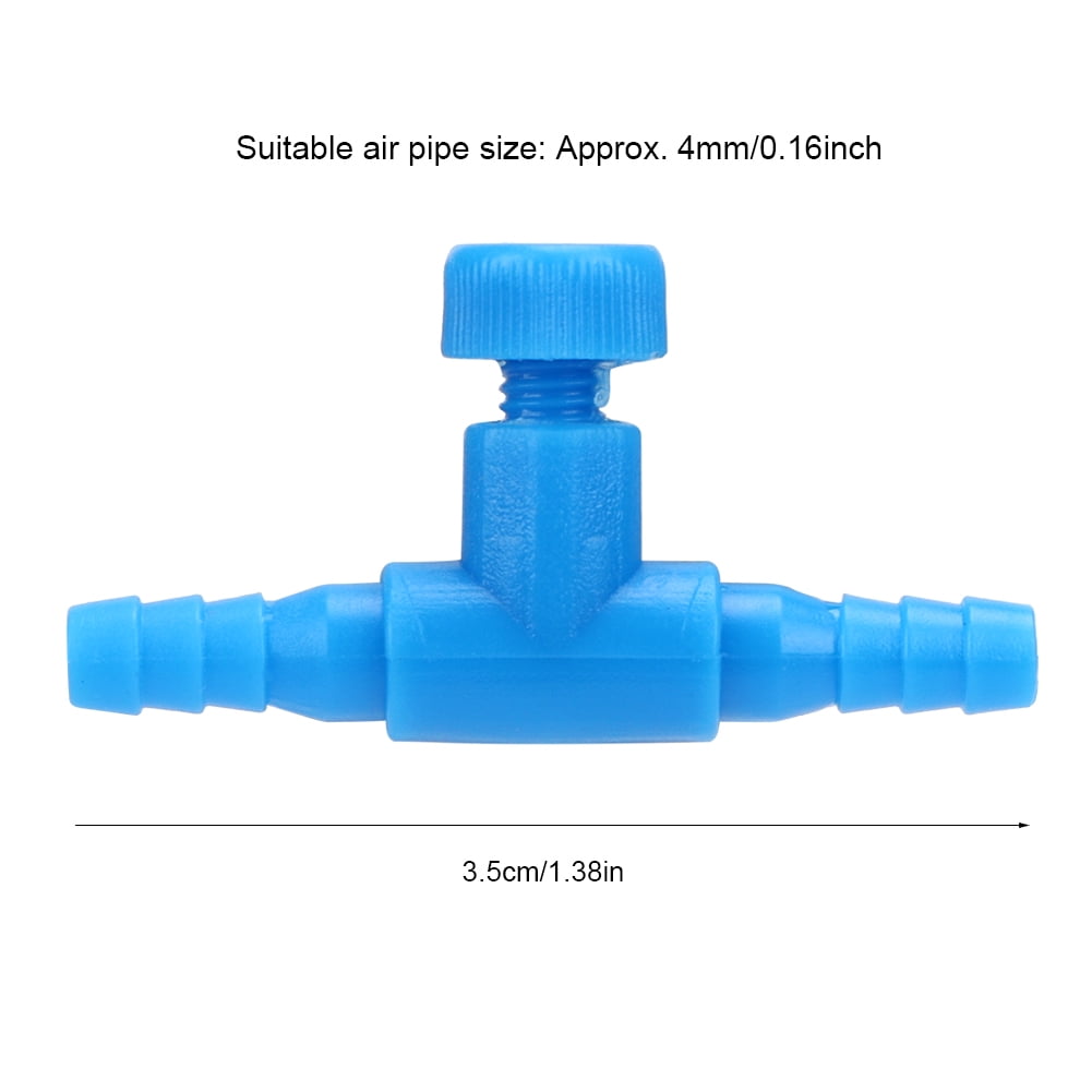LHCER Fish Tank Control Valve,Aquarium Air Control Valve,20PCS ABS