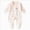 A107-Newborn Sleep & Play One-Piece Bodysuit-Orange, variant on 3-6 Months Newborn Footed Sleeper Gown With Mitten Cuffs Cotton Side Baby Footed Print Infant Play For 0 6 Months Boys And Girls Baby Romper Pajamas Crawling Clothes