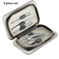 thumbnail image 1 of 8pcs/set Stainless Steel Nail Clippers Kit Professional Scissors Suit With Box Trimmer Grooming Manicure Cutter Manixure Tool, 1 of 5