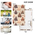 thumbnail image 2 of Bear Mushroom Pattern Bath Towel 100% Cotton Soft Thick High Absorbency Hand Face Towel Single Pack 16x28in, 2 of 7