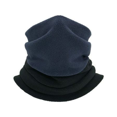 Winter Fleece Neck Warmer Gaiter Windproof Ski Face Mask Scarf for Men Women US