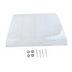 thumbnail image 5 of Toldo para puerta y ventana, transparente, elegante, resistente a impactos, con tornillos, cubierta de refugio para la lluvia para exteriores, jardín, 50cmx35cm, 5 of 8