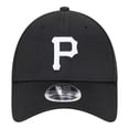 thumbnail image 2 of Men's New Era Black Pittsburgh Pirates Pivot 9FORTY Adjustable Hat, 2 of 6