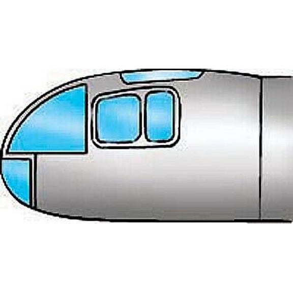 Arado Ar 234C Vacuform Canopy for Hobbycraft (1/48 model kit accessory)