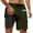 Green, variant on Dissolving Swim Trunks Men Soild Color Quick Dry Stretch 2 In 1 Beach Swimming Shorts Loose Beach Men Swim Brief