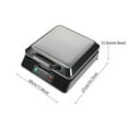 thumbnail image 4 of Family Breakfast Easy-to-clean Non-stick Pan,Heavy-duty 1300W Electric Belgian Waffle Maker,2-4 Square Stainless Steel Waffle Maker, Save Space Storage, 4 of 6