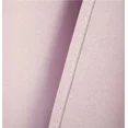 thumbnail image 2 of Gorgeous Home Linen 1-Piece Thermal Blackout Valance, 54x18 Rod Pocket Window Curtain, TVLO Pale Pink, 2 of 5