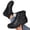 Black, variant on Orthopedic Lace Up Ankle Booties for Women, PU Suede Arch Support Flat Short Boots, Side Zipper Retro Outdoor Daily Walking Casual Shoes Brown