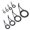 Type B 8 sizes, variant on 8s Ceramic Rod s Tips Saltwater 8 Sizes Freshwater Pole Repair Parts Tools Building Type sizes