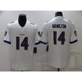 thumbnail image 1 of Nueva Camiseta De Béisbol Cardigan Ravens Baseball #14 Hamilton Summer Sportswear White-Xl, 1 of 2