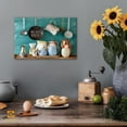 thumbnail image 4 of Rustic Kitchen Wall Art - Kitchenware Pictures for Farmhouse Dining Room Wall Decor, Vintage Kitchen Proverb Canvas Prints, Kitchen Painting Framed Artwork for Country Home Decorations 12x18 Inches, 4 of 6