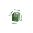 thumbnail image 3 of BAOPAI Ginger Garlic Storage Basket Wall Mounted or Tabletop Organiser Versatile Kitchen Storage Solution with Sturdy Construction and Easy Access, 3 of 6