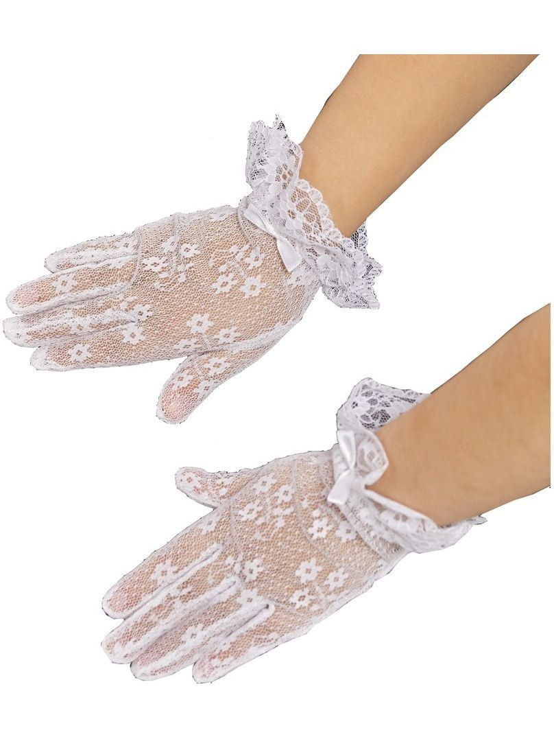 childrens lace gloves