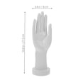 thumbnail image 2 of OUNONA Hand Sculpture for Hand Plastic White Short Hand 1Set, 2 of 8