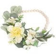 thumbnail image 2 of Shisuyan Front Door Wreath Wreath Wood Non-withering 1Pack, 2 of 8
