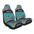 thumbnail image 2 of Pofeuu Let's go Travel Print Automotive Car Seat Covers Flat Cloth Full Set Seat Covers,Car Seat Covers front seats for Cars Trucks and SUVs-1, 2 of 9
