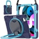 thumbnail image 5 of Funda a juego para iPad Air4 de 10,9 pulgadas con correa para el hombro, soporte de anilla ajustable grande, portalápices y protección contra golpes., 5 of 5