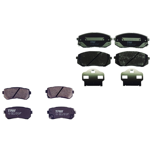 Set Balatas Bajos Metales Sportage 2015 Kia TRW .