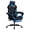 Blackblue(type-b), variant on Gaming Chair with Massage,Ergonomic PC Gaming Chair with Footrest Comfortable Headrest and Lumbar Support,High Back Game Chair PVC Leather,300LBS (Pink)
